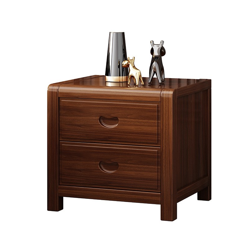 Classic Walnut Bedside Table