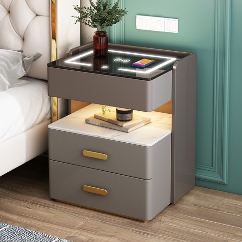 Modern Elegance Bedside Table