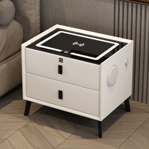 High-Tech Convenience Bedside Table