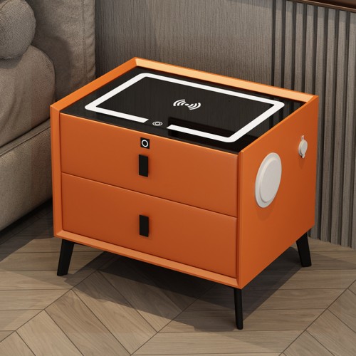 High-Tech Convenience Bedside Table