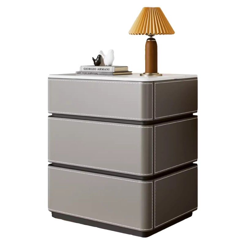 Contemporary Chic Bedside Table