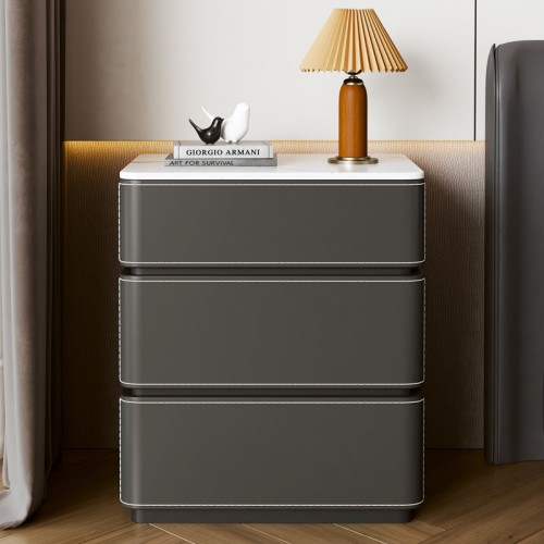 Contemporary Chic Bedside Table