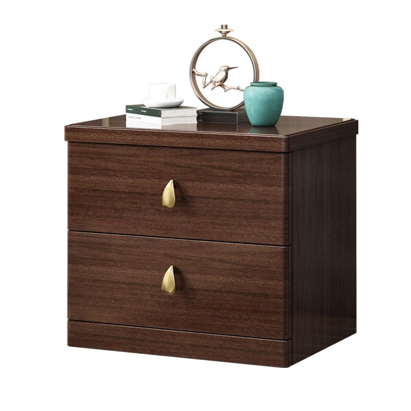 Elegant Walnut Bedside Table