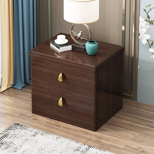 Elegant Walnut Bedside Table