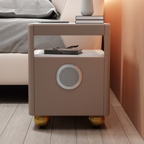 Luxury Modern Bedside Table with Smart Features